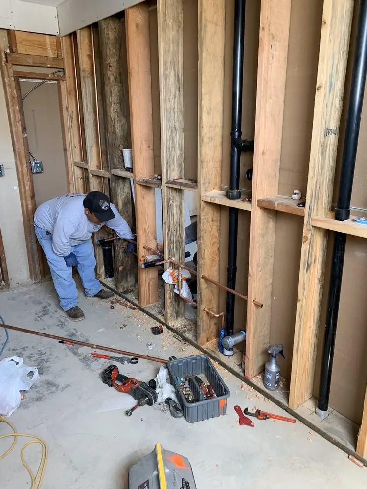 Commercial rough-in plumbing for Water Heater Replacement in Wayzata